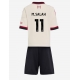 Maillot de foot Liverpool Mohamed Salah #11 Extérieur vêtements enfant 2025-26 Manches Courtes (+ pantalon court) Maillot de foot Liverpool Mohamed Salah #11 Extérieur vêtements enfant 2025-26 Manches Courtes (+ pantalon court)